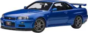 AUTOart 1/18 Nissan Skyline GT-R (R34) V Spec II Bayside Blue 77408