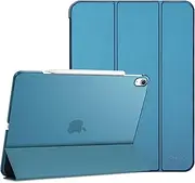 ProCase for iPad Air 13 Inch Case 2025 M3/2024 M2, Slim Smart Cover iPad 13 Air M3 M2 Case with Translucent Hard Shell Back, Supports Touch ID, Auto Wake/Sleep -Teal