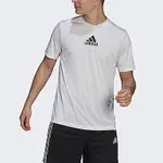 ADIDAS M 3S BACK TEE [GM2135] 男 短袖上衣 T恤 亞洲版 運動 休閒 訓練 吸濕 排汗 白