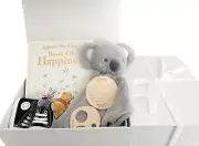 Baby Comforter White Noise Gift Box Hamper. Koala. Newborn