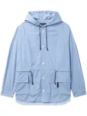 [COMME des GARCONS HOMME] 棉質條紋束腰夾克