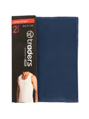 Traders Athletic Singlet 2 Pack