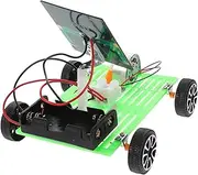 Abaodam Solar Powered Car Assembly Model DIY Solar Car Kit Engaging Science Project for Portable Educational Solar Vehicle Fun Learning Stem Activity