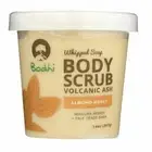 Whipped Soap Body Scrub Volcano Ash Almond Honey 14 OZ By Bodhi