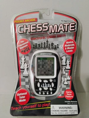 HTF NEW 2010 Westminster Pocket Arcade Chessmate Handheld Electronic Game
