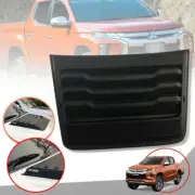 Bonnet Hood Scoop Vent Matt Black Cover For Mitsubishi Triton L200 Mr 2019-2020