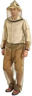Tough Outdoors Mosquito Suit - Net Bug Pants & Jacket Set - Mesh Bug Suit for Outdoor Protection from Bugs, Flies, Gnats,