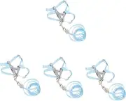 4 Sets Adjustable Cat Harness Cat Essentials Doggie Dog Safety Belt Leash for Dogs Cat Leashes Pet Leash Service Cat Vest Cat Walking Pet Harness Puppy Kitten Polyester