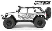 Axial SCX10 Rubicon or CRC Edition Body Graphic Wrap Skin- Outlaw Skull