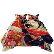 Faces of Faery #185 Ninja Girl and Fire Dragon Coverlet