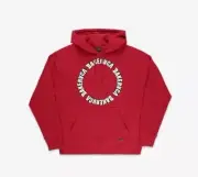 RVCA Baker Hoodie BRIGHT RED Jumper Pullover RUCA