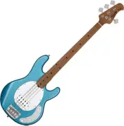 Sterling by Music Man SBMM StingRay RAY35 Sparkle, Blue Sparkle Bass