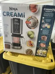 Ninja NC301C CREAMi 7-in-1 Ice Cream Maker Sorbet Gelato Smoothie Milkshake New