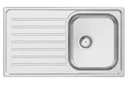 Abey Euronox Single Bowl Inset Sink With Drainer EUA100R