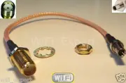 8 inch SMA Female to TS9 Male Pigtail Coaxial RF TS-9 Cable RG316 USA
