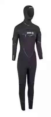Scuba Diving Wetsuit - BEUCHAT MED C-ZIP OVERALL 8/7MM WOMAN'S - Size X-Small