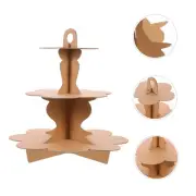Cake Display Plate Cupcake Display Stand 3- Tier Cupcake Stand