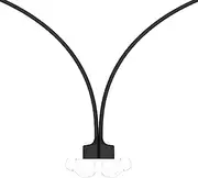 Geekria Wireless Earphone Magnetic Anti-Lost Strap Accessories, Soft Silicone Sport Earphones Lanyard, Compatible with JBL Vibe Beam, Tune Flex, Tune 230NC TWS (2 Pack)