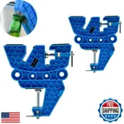 XCMAN Ski Snowboard Vise for Tuning,Waxing and Repair,Set of Non-Slip Vice Gr