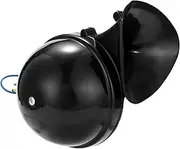 Labymos Loud 105DB 12V/24V Black Waterproof Electric Snail Horn A Horn Raging Sound For Car Motorcycle Truck Boat