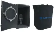 AKG C3000 Studio Recording Condenser Microphone Mic + Sound Isolation Box