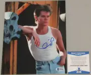 KEVIN BACON FOOTLOOSE Hand Signed 8"x10" Photo + PSA DNA BECKETT COA