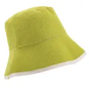 Fisherman Style Wool Felt Sauna Hat Thickened Absorbent Quick Dry Bath Cap For
