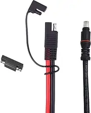 SolarEnz SAE Solar Connector and to DC8mm Adapter Cable Perfectly Compatible with Explorer 160 240 500 1000 and GZ Portable Backup Power Station Solar Generator Portable Solar Panel