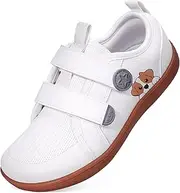 [BibYuga] Barefoot Shoes Children's Wide Barefoot Shoes Boys Girls Minimalist Trainers Soft Slippers Non-Slip Trail Running Shoes with Arch Support
