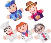 Interactive Occupational Finger Puppets Set Pcs Boys and Girls Educational Toys Hand Puppets for Storytelling Party Fun