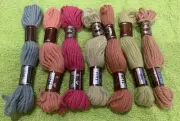 7 X DMC LAINE COLBERT WOOL SKEINS LOT BULK NO 21