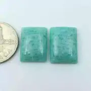 Natural Amazonite Cabochon Rectangle Square Gemstones Wholesale Loose Stones Lot
