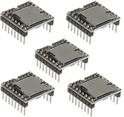 Anmbest 5PCS YX5200 DFPlayer Mini MP3 Player Module MP3 Voice Decode Board Supporting TF Card U-Disk IO/Serial Port/AD for Arduino