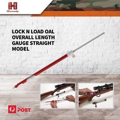 Hornady Lock-n-load Overall Length Gauge Bolt Action Reload Straight Model C1000