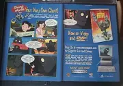 Iron Giant Movie Print Ad Vintage 1999 16x11 Great To Frame