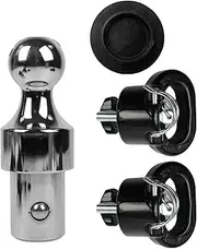 INGKAN Gooseneck Ball & Safety Chain Anchor Kit 60638 Fits for Ram 2500, Ram 3500 2023-2013 Replace OE 60638