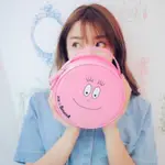 [I’M JING]🎀現貨秒出🎀絕對正品🌟3CE X BARBAPAPA 泡泡先生聯名 圓筒化妝包 化妝包 收納包