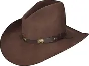 [Bailey] Western Men's Tombstone, Pecan, 7 1/4
