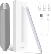 Stylus Pen for iPad 11th&10th Generation,Milikilo Pen with Pencil Holder,Palm Rejection,for Air11&13"(M2/M3), Pad Pro 11"&13"(M4),iPad 6-11th,iPad Pro 11"/12.9 ", iPad Air 3/4/5,Mini 5/6