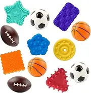 12 PCS Sensory Toys, Children's Stress Balls and Fine Textured Toys,Fidget Toys to Improve Children's Sensory Skills and Ease Anxiety,Classroom Must Haves,Party Favors and Goodie Bag Stuffers