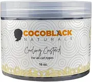 Curling Custard Ghana for Coily Kinky Type 4c Hair, 16 fl oz