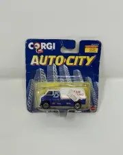 Corgi Auto City Custom Van Team Racing STP 1/64 Diecast