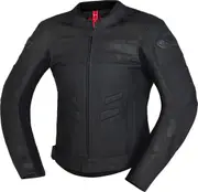 IXS RS-600 2.0 Motorcycle Leather Jacket, black, Size 56 for Men