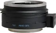 [KIPON] Tilt Shift Lens Mount Adapter Using for Pentax 645 P645 Mount Lens Compatible with Fuji G Mount GFX Camera