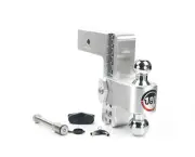 Weigh Safe 3" 180 Degree Class V 8" Drop Hitch Receiver, 21K; CTB8-3-KA