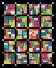 BOHO SOHO - 77" x 63" - Quilt-Addicts Pre-cut Patchwork Quilt Kit