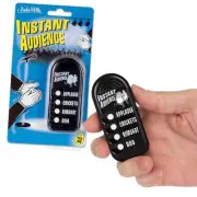 Instant Audience - 4 Different Sounds Applause, Crickets, Rimshot and Booing