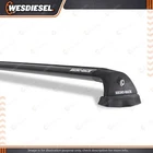 Rhinorack Vortex RVP 2 Roof Rack Bars for MITSUBISHI Triton MQ/MR Ute Double Cab