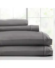 Knightsbridge 600 Thread Count Herringbone Stripe Sheet Set