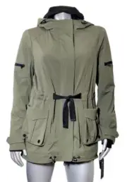 NEW Blanc Noir L Survivor Green Tectonic Hoodie Jacket #BLJ24000